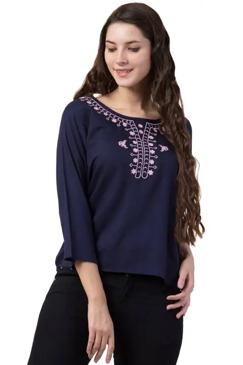 Delux Look womens Rayon
 Price :

Delux Look womens Rayon mbroidery Top
SIZE:, S, M , L, XL, X uploaded by business on 7/24/2023