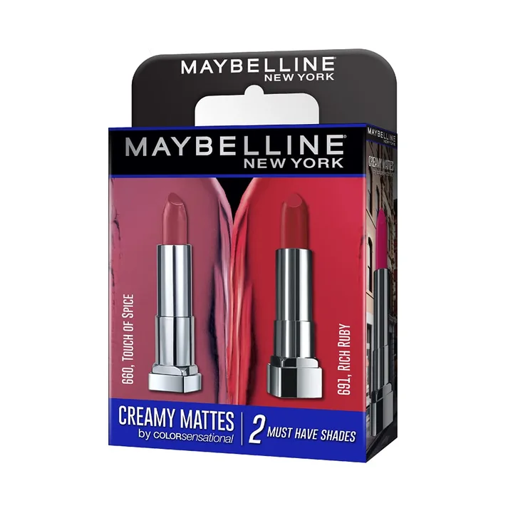 Maybelline Lipstick combo uploaded by business on 7/24/2023