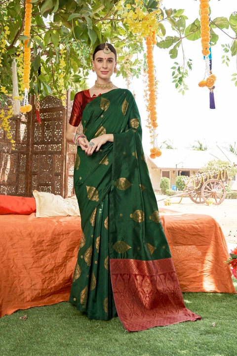 Banarasi silk saree  uploaded by business on 7/24/2023