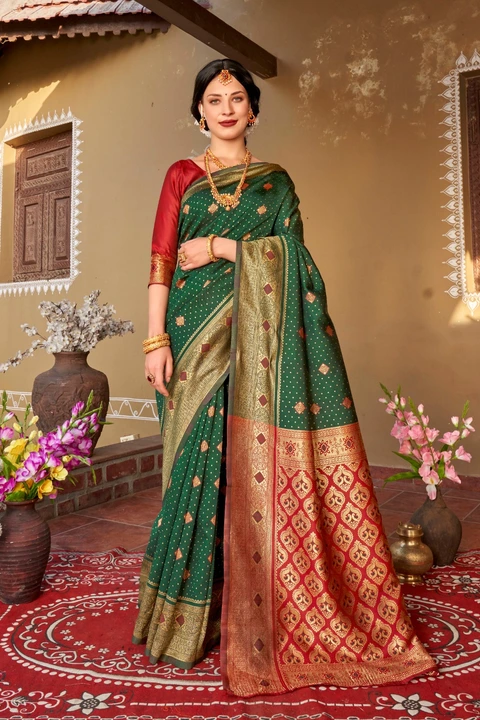Banarasi silk saree  uploaded by V4mfashions on 7/24/2023