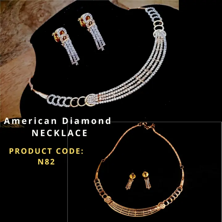 Lab grown diamond Necklace set uploaded by CULTURE on 7/24/2023