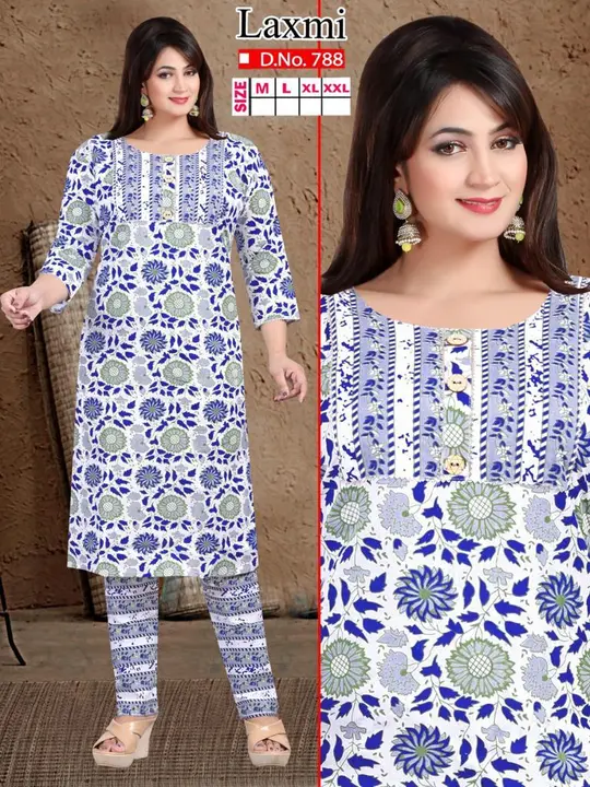 Cotton kurti set uploaded by Fashion Mantra on 7/24/2023