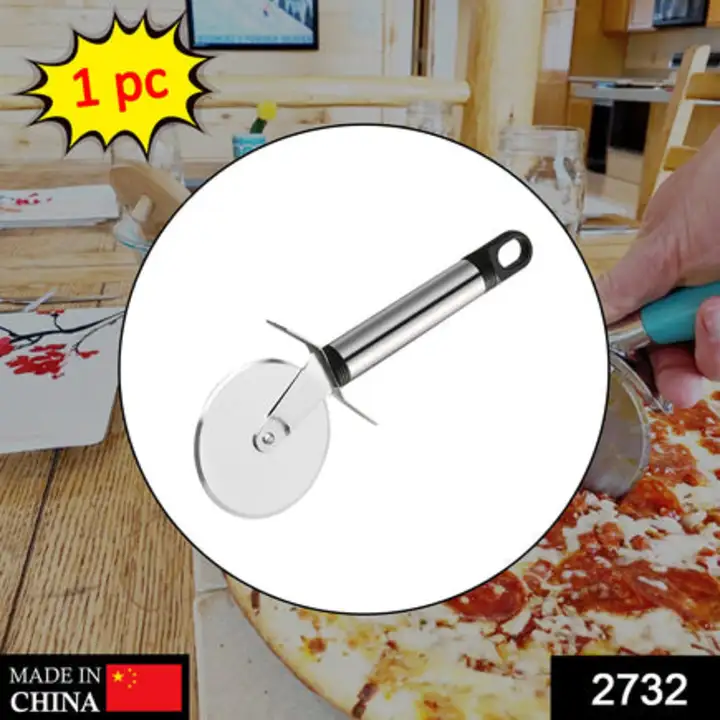 2732 Stainless Steel Pizza Cutter, Pastry Cake Slicer,... uploaded by DeoDap on 7/24/2023