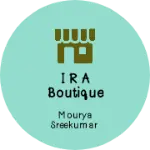 Business logo of I R A Boutique