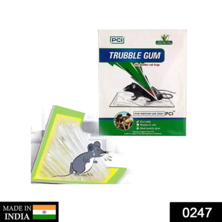 247 PCI Cardboard Troublegum Small Size Mouse Trap-1pc uploaded by DeoDap on 7/24/2023