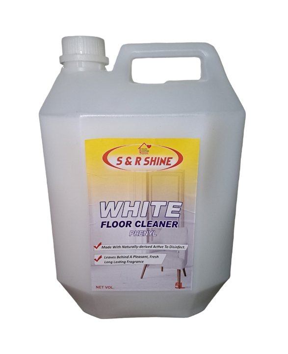 S&R SHINE WHITE PHENYL  uploaded by business on 7/24/2023