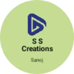 Business logo of S S creations