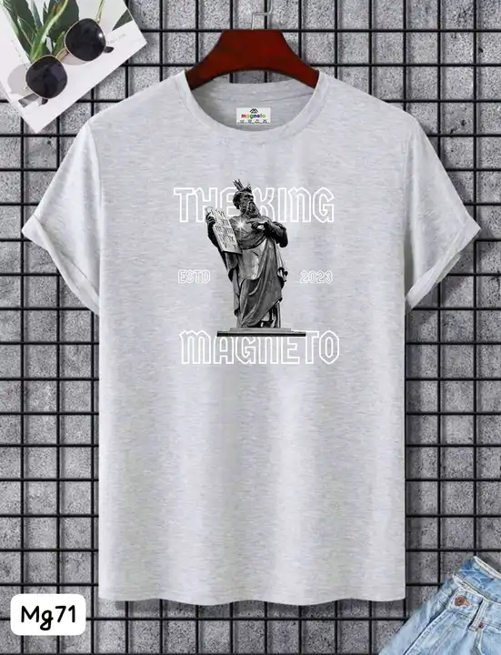 Men's round nake T-shirt uploaded by Magneto Store on 7/24/2023