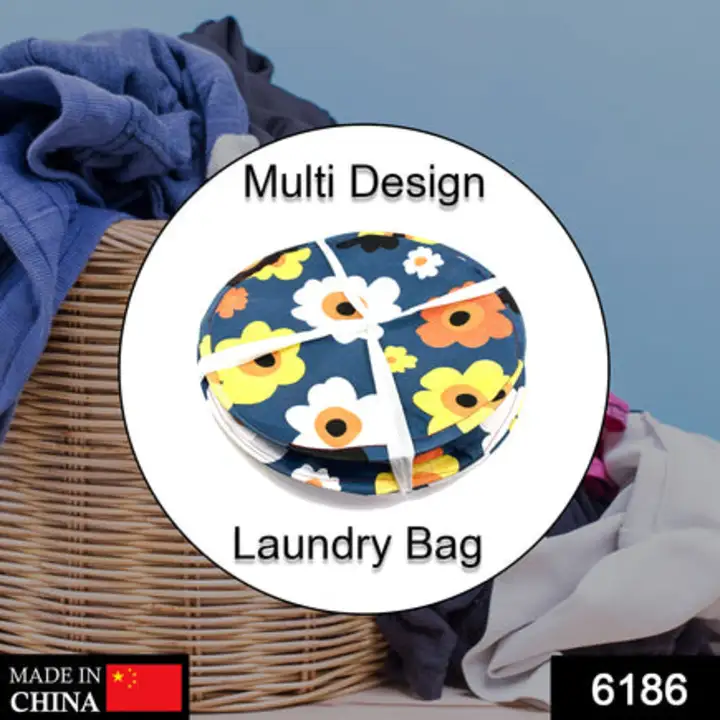 6186 Canvas Laundry Bag, Toy Storage, Laundry Storage uploaded by DeoDap on 7/24/2023