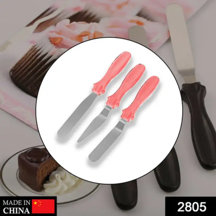 2805 MULTI-FUNCTION STAINLESS STEEL CAKE ICING SPATULA FLAT... uploaded by DeoDap on 7/24/2023
