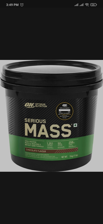 On mass gainer  uploaded by Supplement store on 7/24/2023