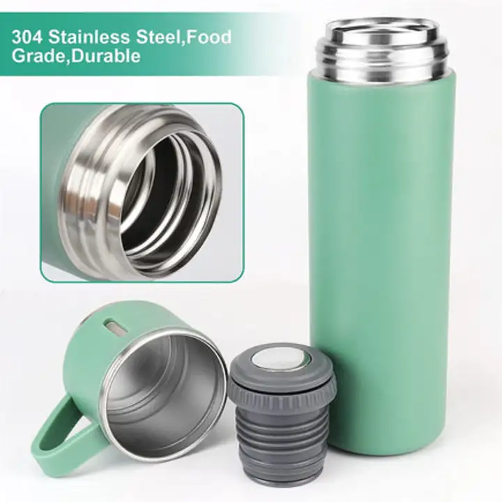 2834 Stainless Steel Vacuum Flask Set with 3... uploaded by DeoDap on 7/24/2023