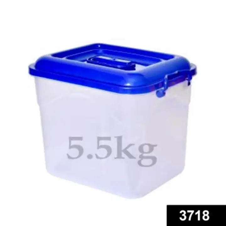 3718 Plastic Storage Container with Lid - 5.5kg uploaded by DeoDap on 7/24/2023