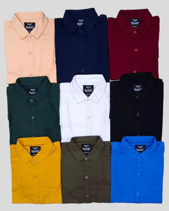 Men’s twill shirts uploaded by Khushi enterprises on 7/24/2023