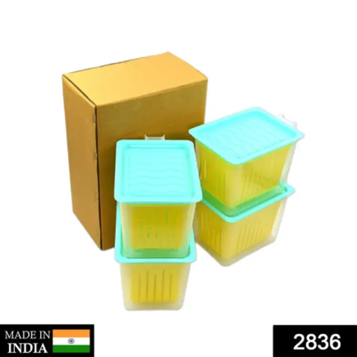 2836 Fridge Storage Containers with Handle Plastic Storage... uploaded by DeoDap on 7/24/2023