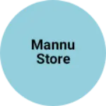 Business logo of Mannu store