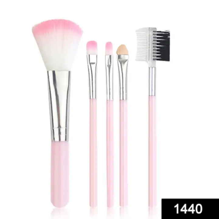 1440 Makeup Brushes Kit (Pack of 5) uploaded by DeoDap on 7/24/2023