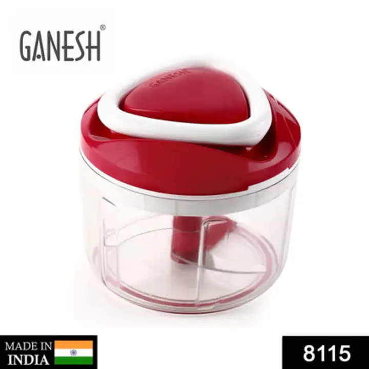 8115 Ganesh Chopper Vegetable Cutter, Red (650 ml) uploaded by DeoDap on 7/24/2023