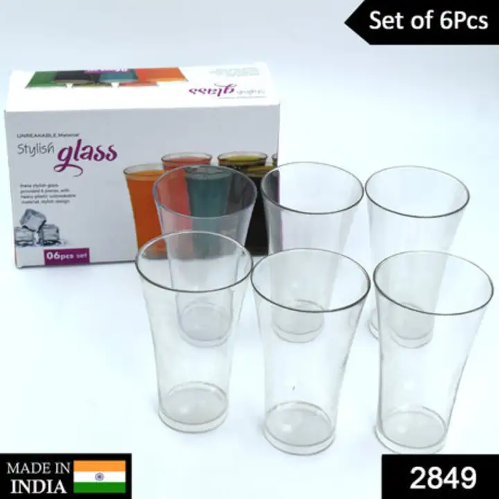 2849 Drinking Glass Juice Glass Water Glass Set... uploaded by DeoDap on 7/24/2023