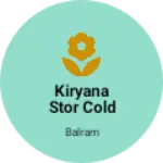 Business logo of Kiryana stor cold drinks
