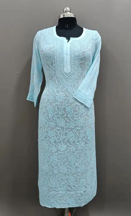 Lucknowi Kurtis - Buy Lucknowi Kurta | Lucknowi Suits | Chikan Suits online  at Best Prices in India | Flipkart.com