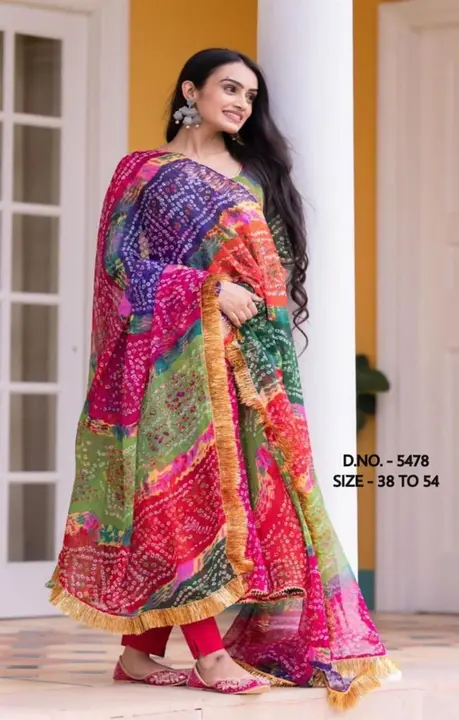 Long kurti pant with dupatta uploaded by Aparna fashion club on 7/24/2023
