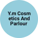 Business logo of Y.m cosmetics and parlour