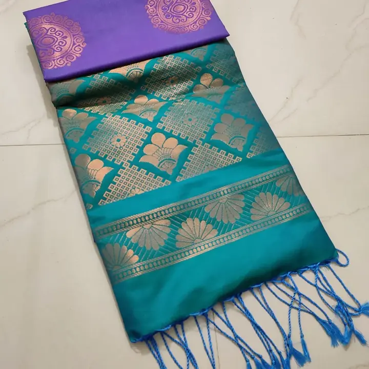 Soft silk uploaded by ROKITH SAREES on 7/24/2023