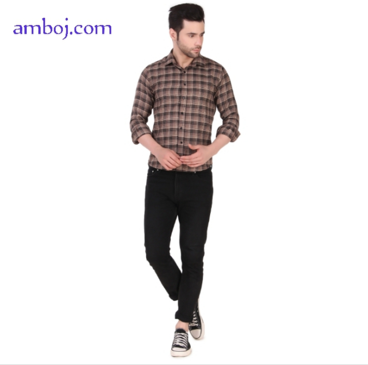 Man's check casual shirt  uploaded by amboj on 7/24/2023
