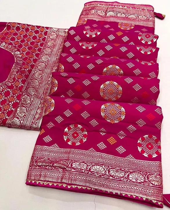 *Brand of women choice*

💃 Beautiful Banarasi  cotton silk saree......🥻

💃 Beautiful jari weaving uploaded by Marwadi Businessmen on 7/24/2023