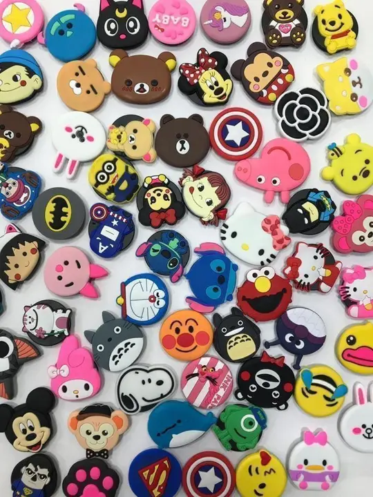 Mobile back pop socket 100 pic packet  uploaded by Maruti mobile Accessories on 7/24/2023