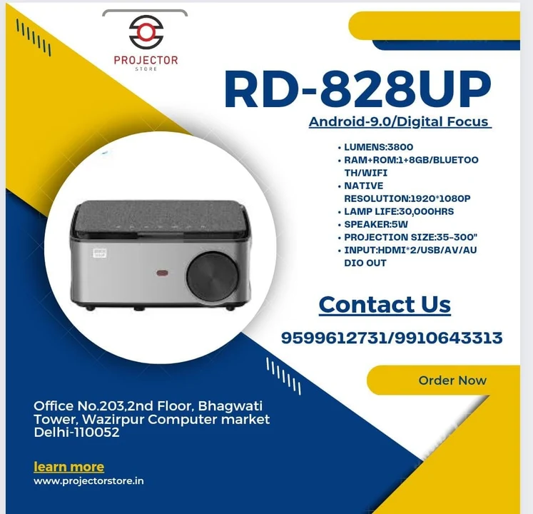 All Types of Projector Available starting from 1800 uploaded by Bushra Electronic on 7/24/2023