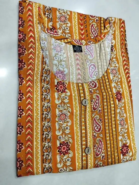 Foil print Kurtis  uploaded by AAROHI COLLECTION on 7/24/2023