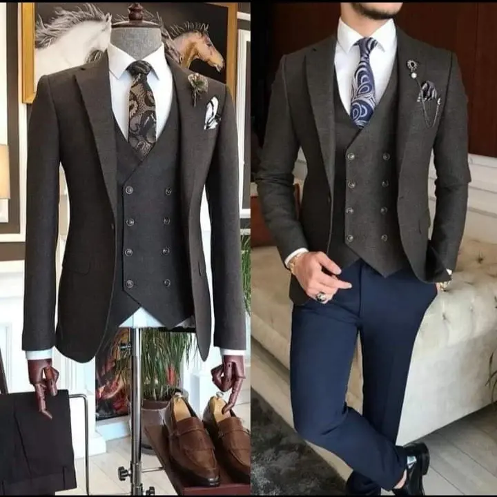 Wedding men suit Five piece  uploaded by Success fabrication on 7/24/2023