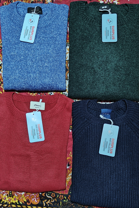 Surplus woolen tshirt 🔥 uploaded by laxmi garments on 7/25/2023