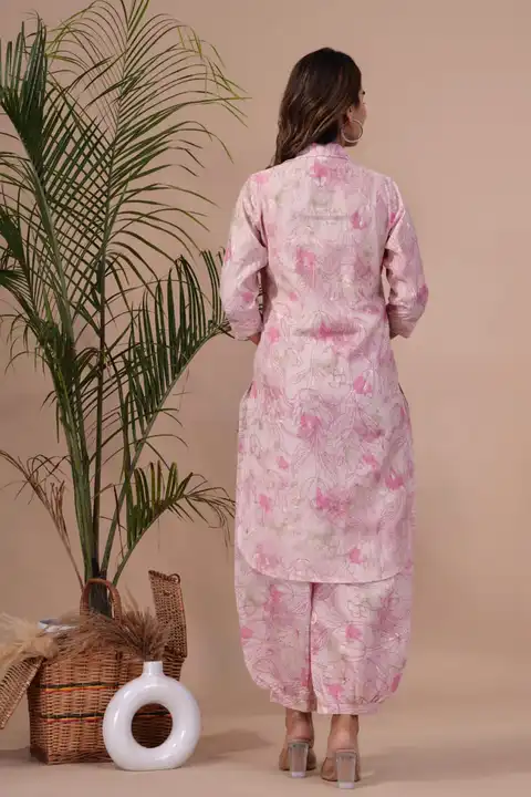 Muslin fabric kurta pant set  uploaded by Aleexa Outlet on 7/25/2023