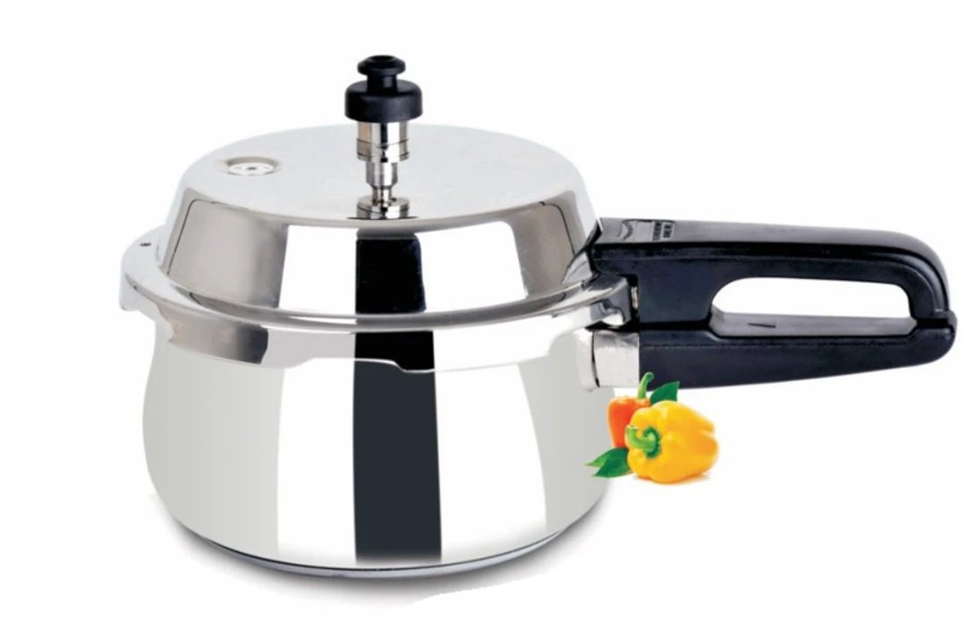Stainless steel handi Pressure cooker 2.5 ltr uploaded by business on 7/25/2023