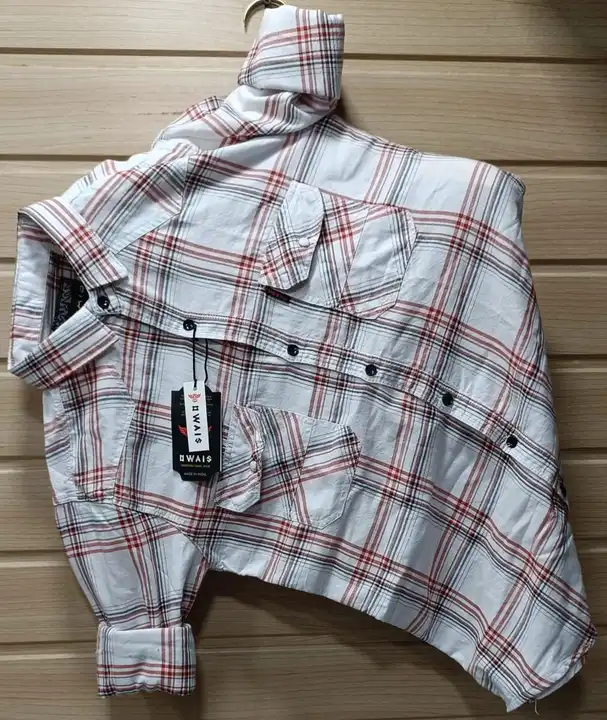 LAFFER TWILL CHECKS

PREMIUM QAULITY

DOUBLE POCKET SIZE.M-L-XL uploaded by Amaan garments  on 7/25/2023