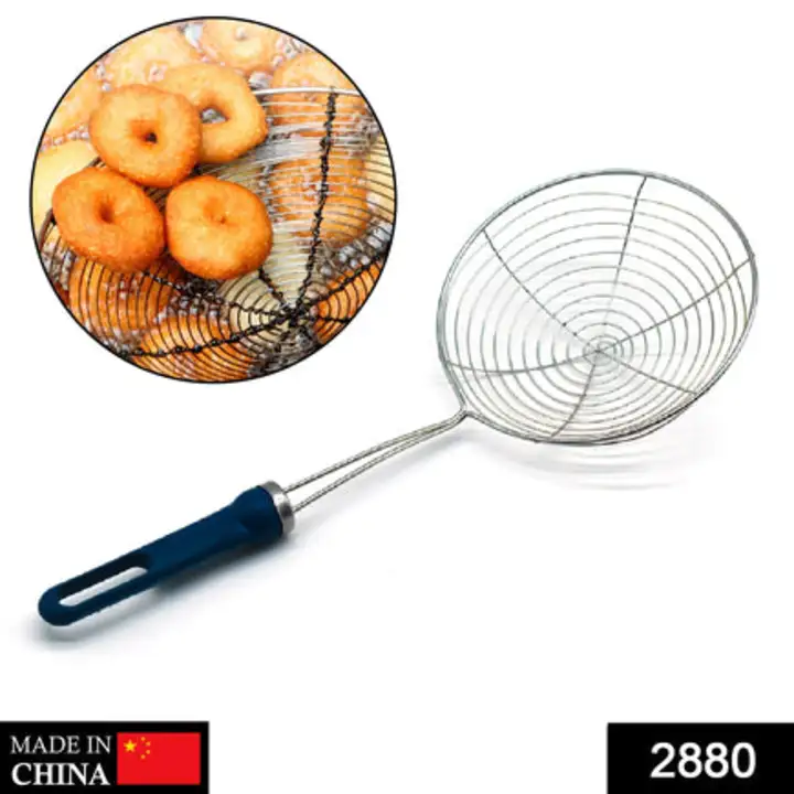 2880 Round Stainless Steel Deep Fry / Mesh... uploaded by DeoDap on 7/25/2023