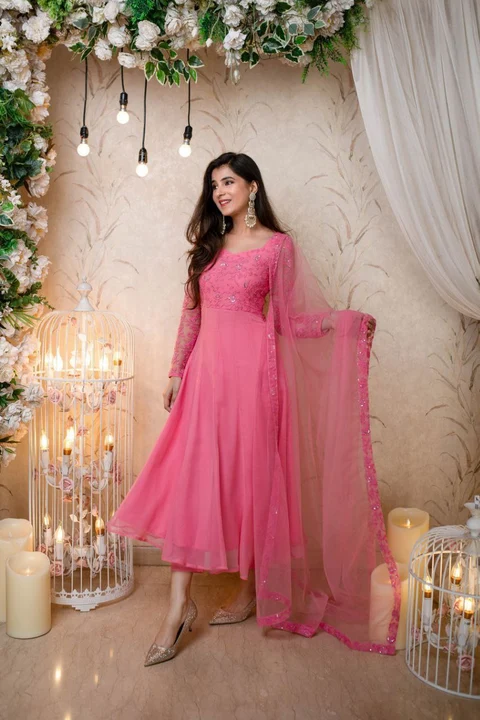 Sukhkrta Clothing Anarkali Gown  uploaded by Sukhkrta clothing  on 7/25/2023