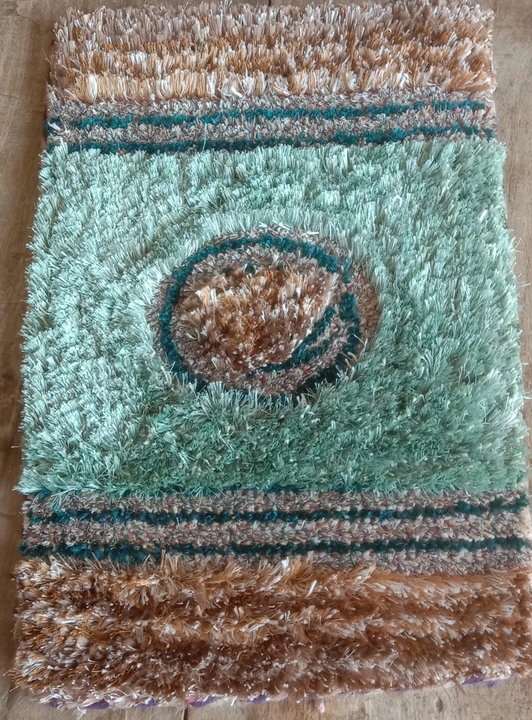 Hand made saigi fluffy door mat  uploaded by carpet sell on 7/25/2023