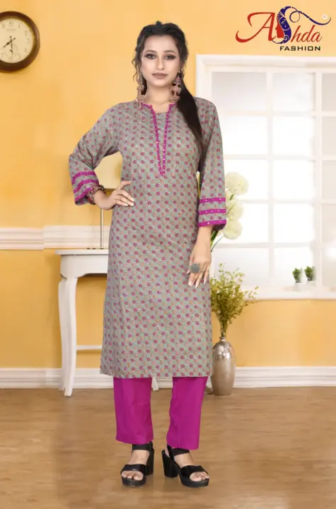 Jaipuri Pure cotton designer kurti  uploaded by business on 7/25/2023