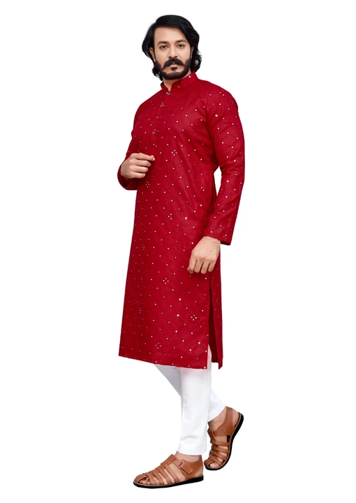 Navratri Festival Men's Kurta  uploaded by 1 Place For All Fashion  on 7/25/2023