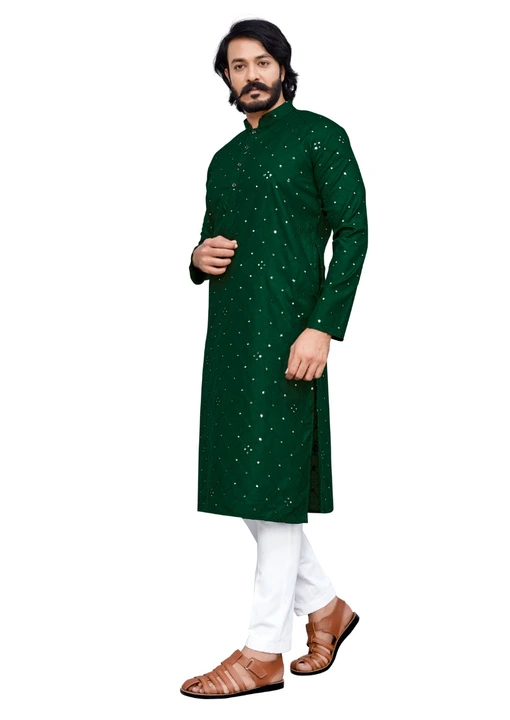 Navratri Festival Men's Kurta  uploaded by 1 Place For All Fashion  on 7/25/2023