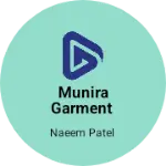Business logo of Munira garment