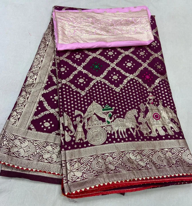 Product uploaded by Jaipuri wholesale gotta patti kurtis nd sarees on 7/25/2023
