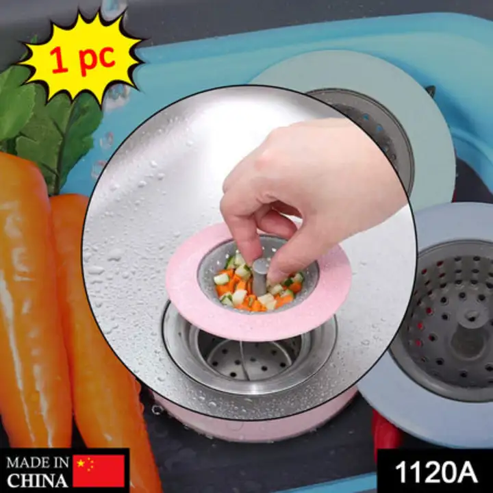 1120A Silicon Sink Strainer Kitchen Drain Basin Basket... uploaded by DeoDap on 7/25/2023