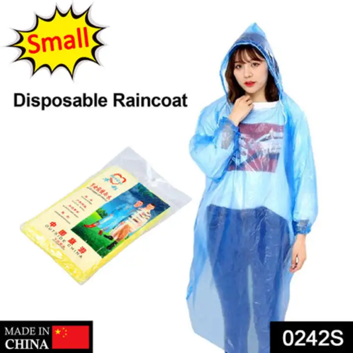 0242S Disposable Easy to Carry Raincoat uploaded by DeoDap on 7/25/2023