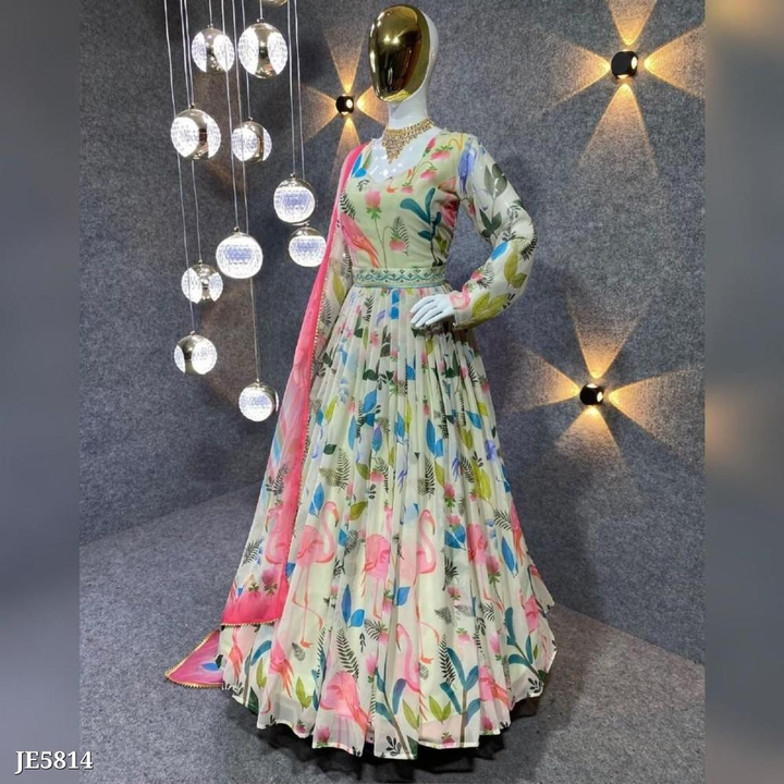 Indian Beautiful Gown uploaded by I. R. FASHION on 7/25/2023