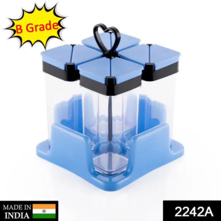 2242A Multipurpose Spice Rack For kitchen Plastic Made... uploaded by DeoDap on 7/25/2023